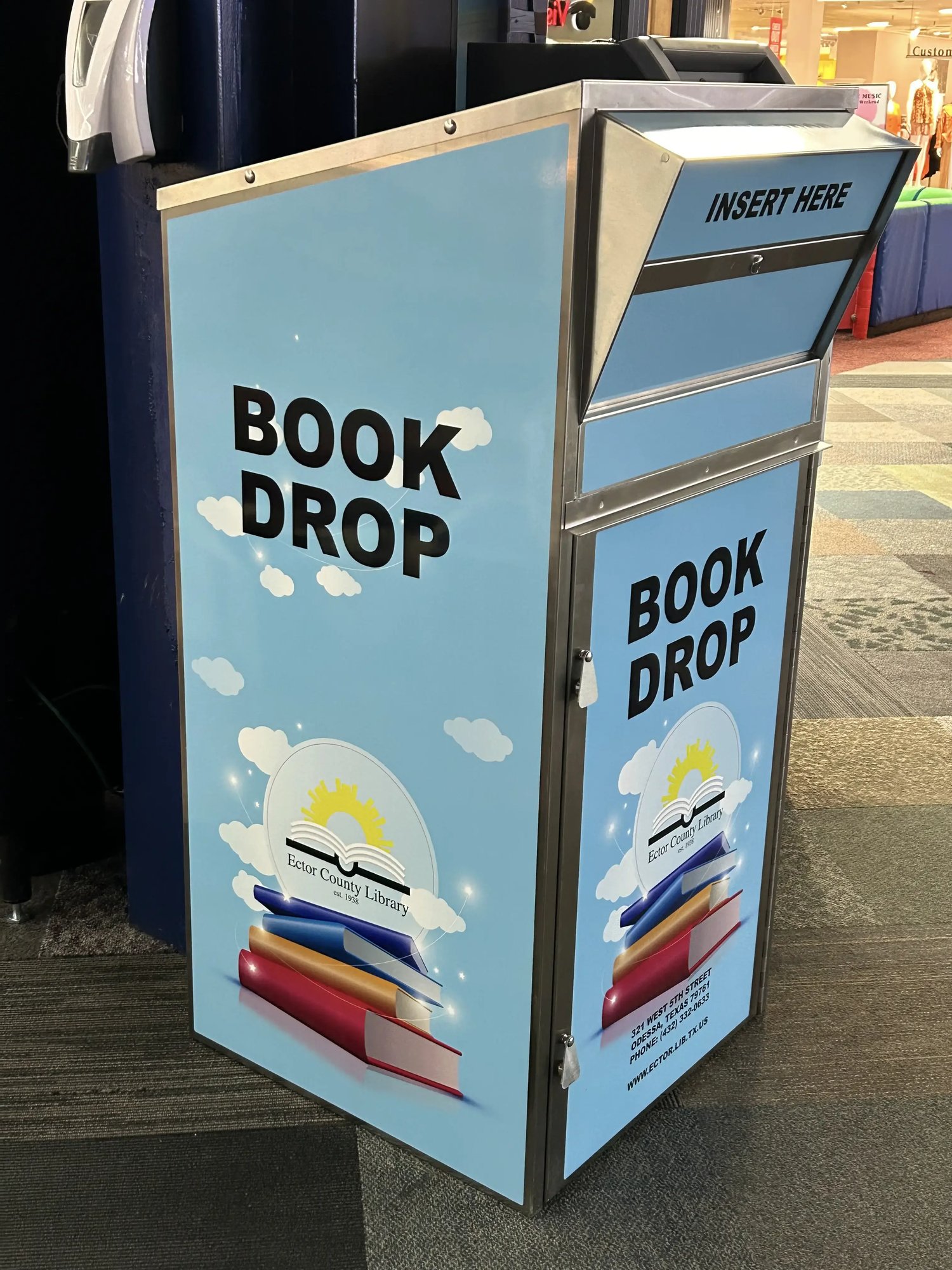 ILS Book Drop Companion at Ector County