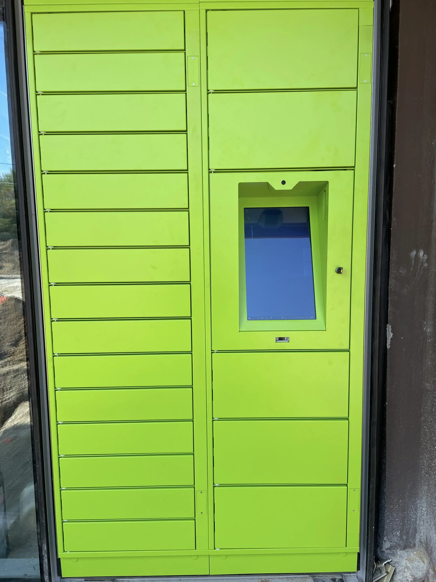 smart lockers for libraries-2 pass through installation-by ILS